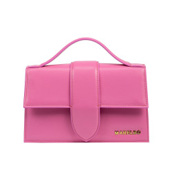 Dame skuldertaske 028g pink fuchsia