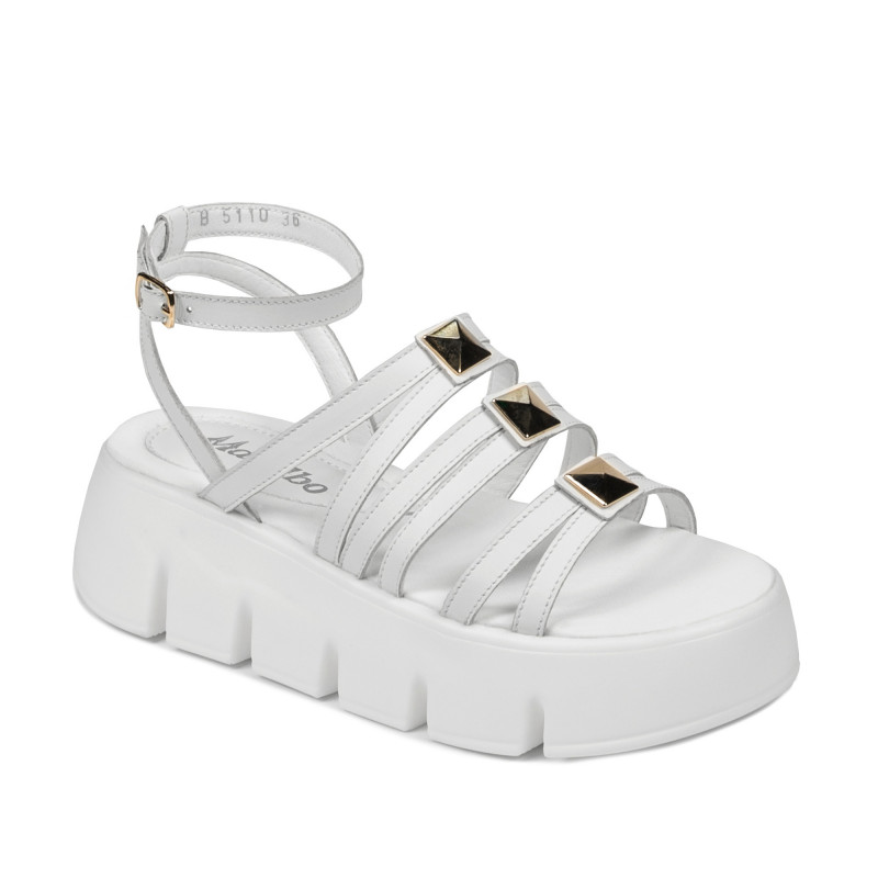 Damesandaler 5110 hvid