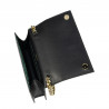 Sort dame skuldertaske 029g croco lak