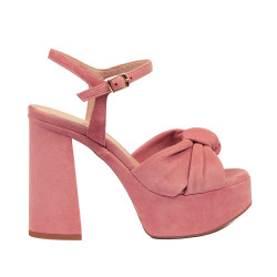 Damesandaler 1310 rosa ruskind