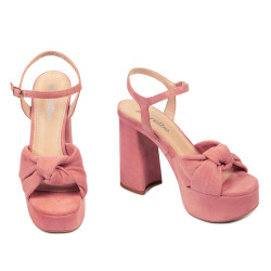 Damesandaler 1310 rosa ruskind