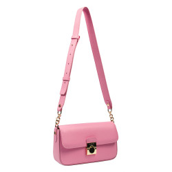 Dame skuldertaske 025g biz lyserød fuchsia
