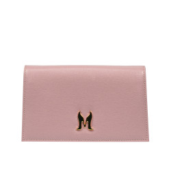 Dame skuldertaske 029g poudre safiano
