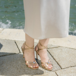 Damesandaler 1326 bronze lifestyle