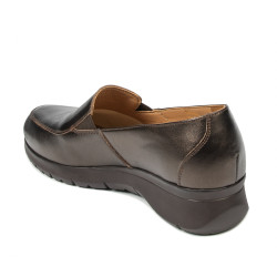 Dame casual sko 6078xxl kobber