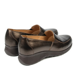 Dame casual sko 6078xxl kobber