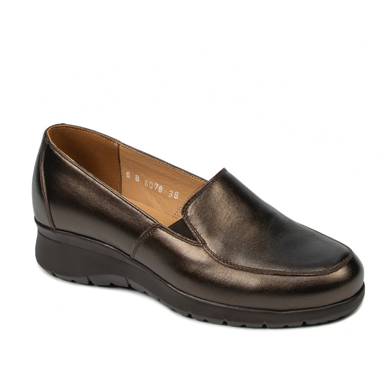 Dame casual sko 6078xxl kobber