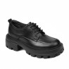 Casual dame sko 6076 sort