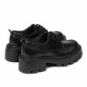 Casual dame sko 6076 sort