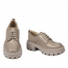 Dame casual sko 6076 sand