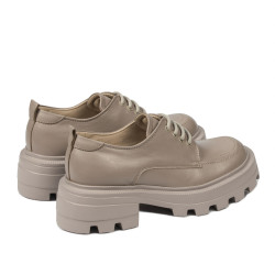 Dame casual sko 6076 sand