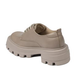 Dame casual sko 6076 sand