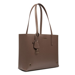 Dame skuldertaske 030g cappuccino safiano