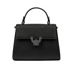 Dame skuldertaske 032g 01 sort kaviar