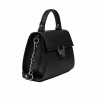 Dame skuldertaske 032g 01 sort kaviar