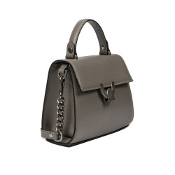 Dame skuldertaske 032g 01 taupe caviar