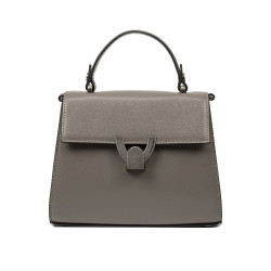 Dame skuldertaske 032g 01 taupe caviar