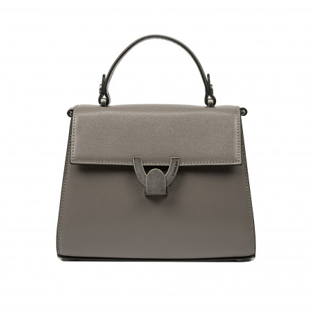 Dame skuldertaske 032g 01 taupe caviar