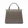 Dame skuldertaske 032g taupe kaviar