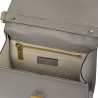 Dame skuldertaske 032g taupe kaviar