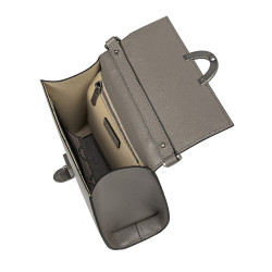 Dame skuldertaske 032g 01 taupe caviar