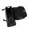 Dame skuldertaske 033g 01 sort