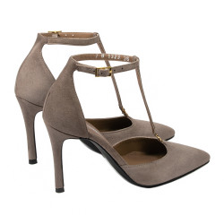 Elegante damesko 1323 sand velour