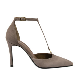 Elegante damesko 1323 sand velour