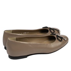 Dameballerinaer 1309 cappuccino