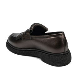 Dame casual sko 6081 brun perlemor