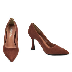 Elegant dame sko 1322 cognac antilope