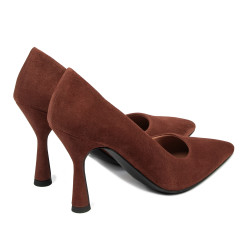 Elegant dame sko 1322 cognac antilope