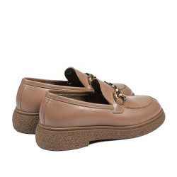 Dame casual sko 6080 latte