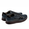 Casual/sport herresko 916-1 indigo kombineret