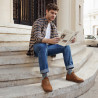 Casual/sport herresko 968 bufo brun lifestyle