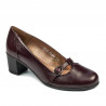 Dame casual / elegante sko 6012 bordeaux