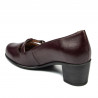 Dame casual / elegante sko 6012 bordeaux