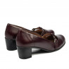 Dame casual / elegante sko 6012 bordeaux