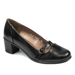 Dame casual / elegante sko 6012 sort