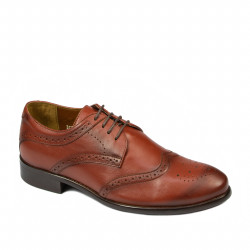 Casual / elegante herresko 874 i cognac