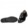Dame casual sko 6020 sort lak
