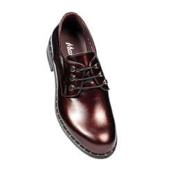 Dame casual sko 6020 lak bordeaux