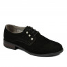 Dame casual sko 6020 sort bufo