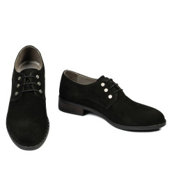 Dame casual sko 6020 sort bufo