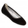 Dame ballerinaer 6027 sort ruskind