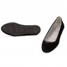 Dame ballerinaer 6027 sort ruskind