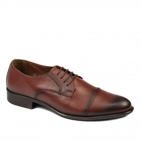 Elegante herresko 838 i cognac