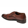Elegante herresko 838 i cognac