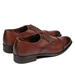 Elegante herresko 838 i cognac
