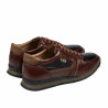Herresportssko 833 brun+indigo
